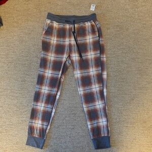 American Eagle Outfitters. NWT Plaid Pajama Pant with Gray and Brown